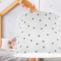 Dalberin lastenhuoneen riippuvalaisin STAR LIGHT, valkoinen
