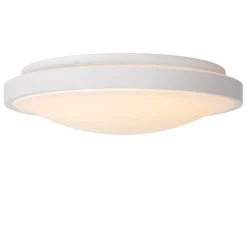 Dasher LED-kattovalaisin, valkoinen, Ø 41 cm, 2700 K, IP44