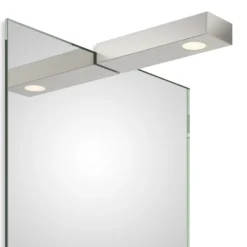 Decor Walther Flat 1-LED-valaisin pinta-as nikkeli