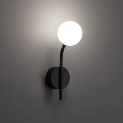 Decor Walther Pep-seinävalaisin 1-lamppuinen musta