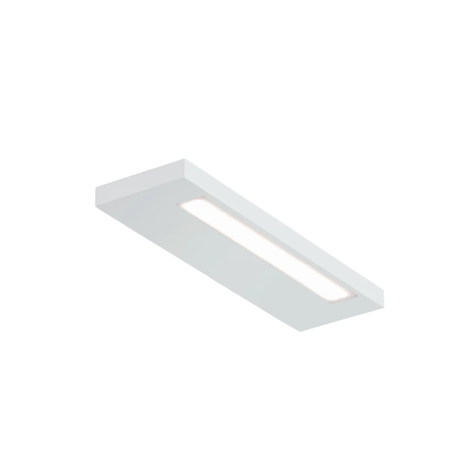 Decor Walther Slim 24 N LED-seinävalaisin, mattavalkoinen, mattavalkoinen