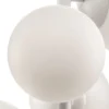 Dione-riippuvalaisin, 4-lamppuinen, valkoinen