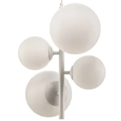 Dione-riippuvalaisin, 4-lamppuinen, valkoinen