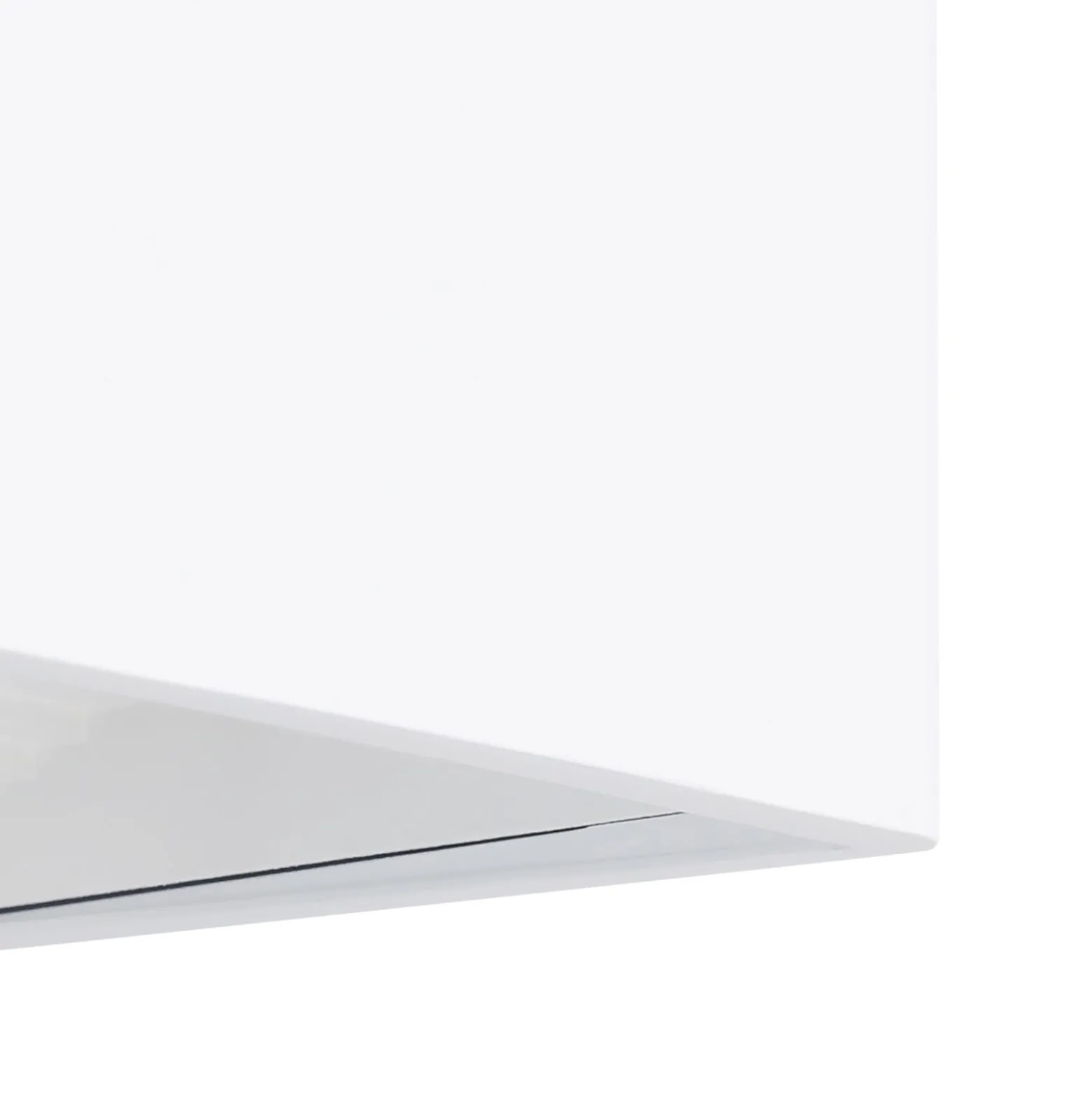 Doninni 1 -LED-ulkoseinälamppu, valkoinen, leveys 13 cm, 2-lamppuinen