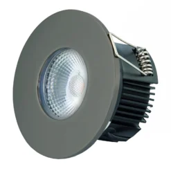 DOTLUX MULTIsun-LED-uppovalaisin pyöreä, antras.