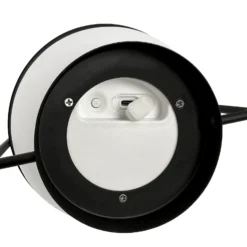 Dyberg Larsen aurinkokäyttöinen LED-lamppu Summer, valkoinen/musta, korkeus 26