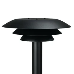 Dyberg Larsen DL25 Ulkoilmapollari musta Ø 25cm