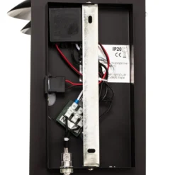 Dyberg Larsen DL20 USB Shelf -seinälamppu, musta