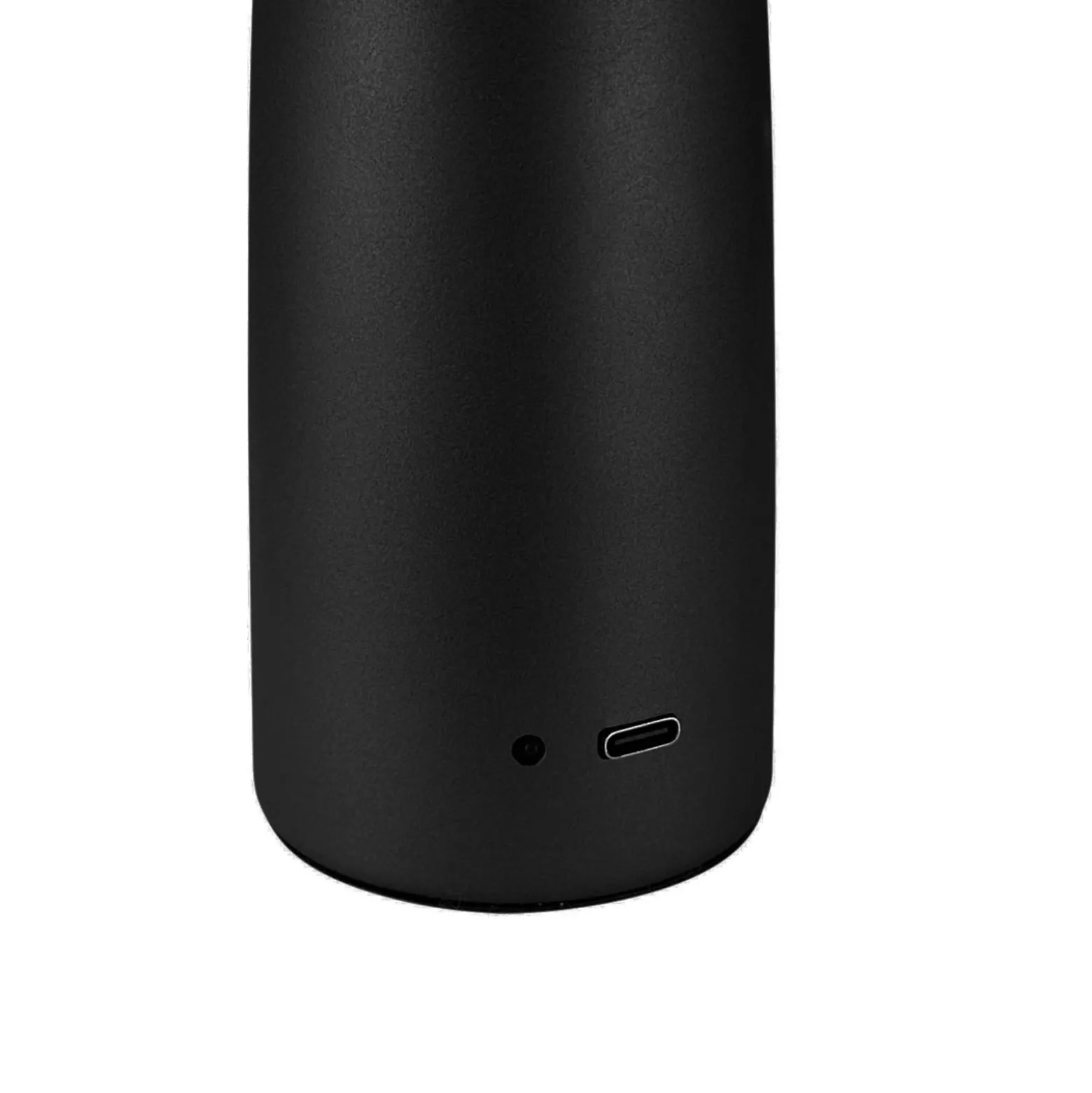 Dyberg Larsen ladattava LED-pöytävalaisin Porter, musta, 16 cm