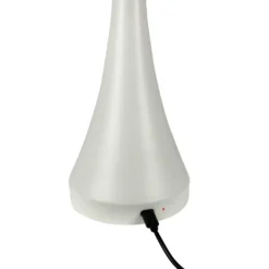 Dyberg Larsen ladattava LED-pöytävalaisin Vienna, kerma, korkeus 28 cm