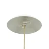 Dyberg Larsen lattiavalaisin Globus, korkeus 150 cm, beige/messinki