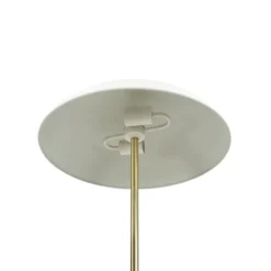 Dyberg Larsen lattiavalaisin Globus, korkeus 150 cm, beige/messinki