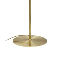 Dyberg Larsen lattiavalaisin Globus, korkeus 150 cm, beige/messinki