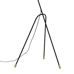 Dyberg Larsen lattiavalaisin Miles, musta, korkeus 154,5 cm