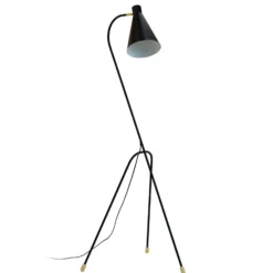 Dyberg Larsen lattiavalaisin Miles, musta, korkeus 154,5 cm
