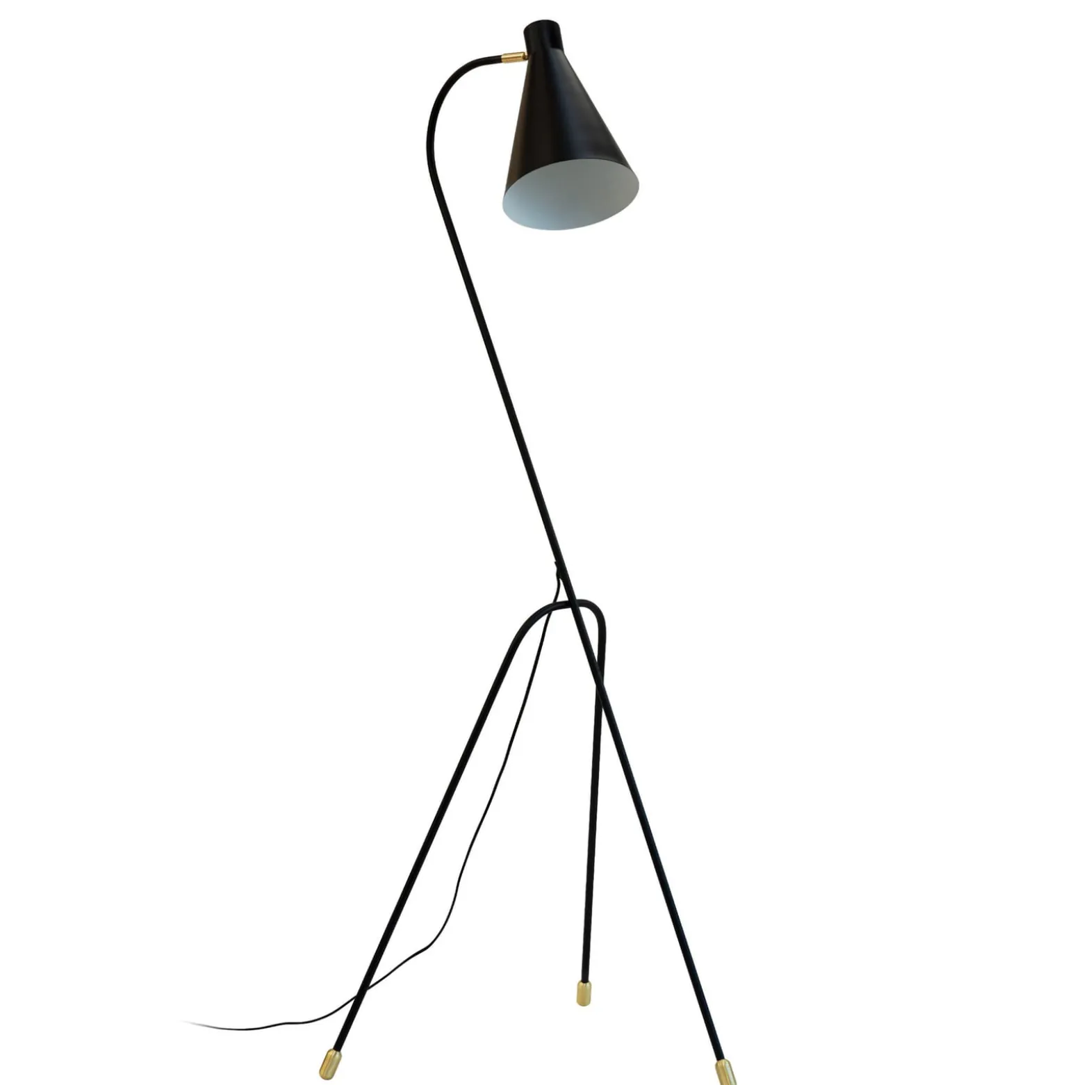 Dyberg Larsen lattiavalaisin Miles, musta, korkeus 154,5 cm