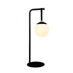 Dyberg Larsen LED-akku-koristelamppu Odin, musta/valkoinen, IP44