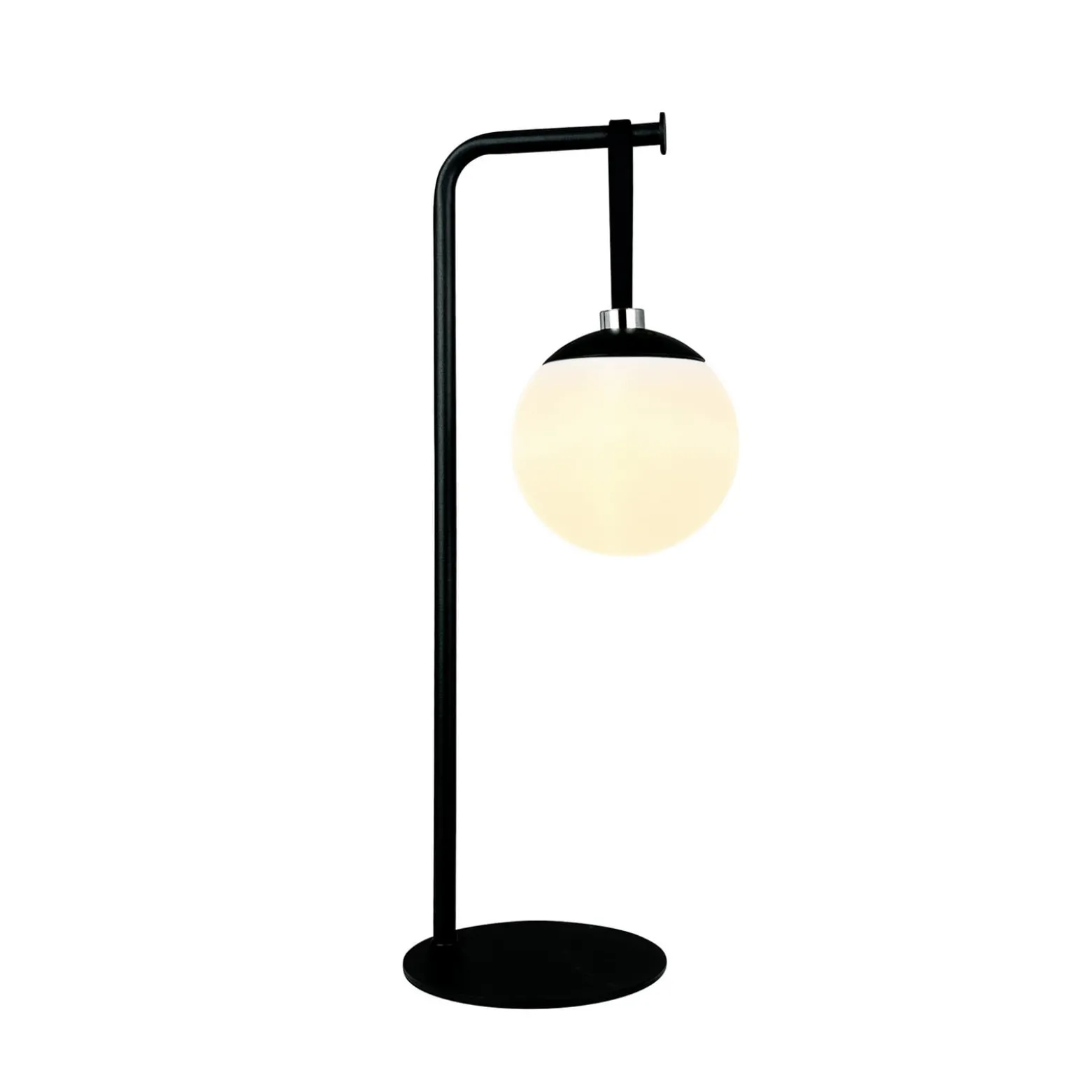 Dyberg Larsen LED-akku-koristelamppu Odin, musta/valkoinen, IP44