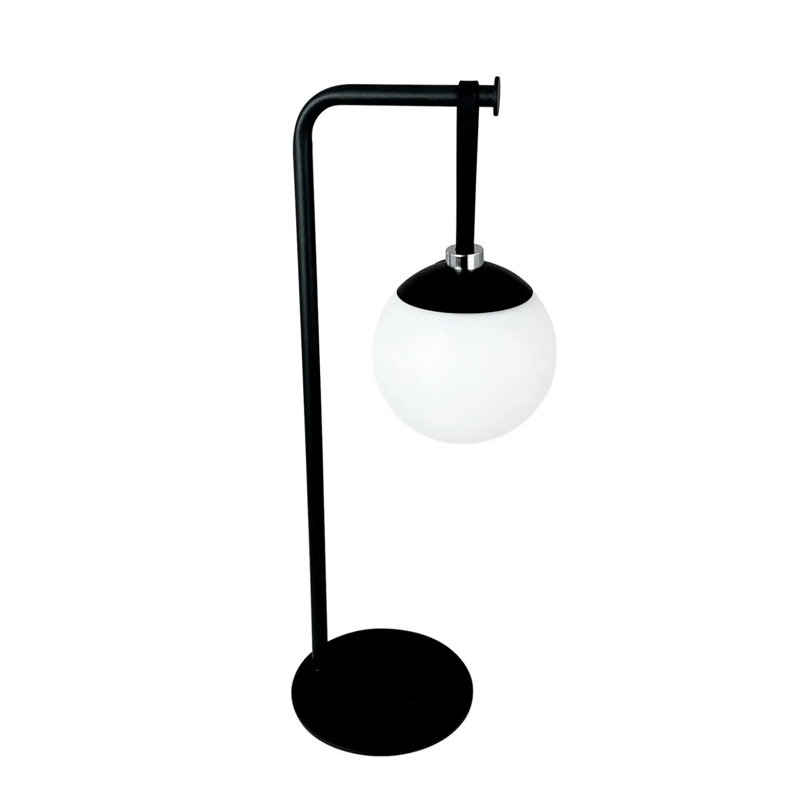 Dyberg Larsen LED-akku-koristelamppu Odin, musta/valkoinen, IP44