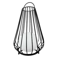 Dyberg Larsen LED-akkukäyttöinen pöytälamppu Evesham, korkeus 48 cm