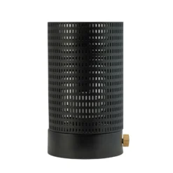 Dyberg Larsen LED-akkukäyttöinen pöytälamppu Mesh, musta, korkeus 20 cm
