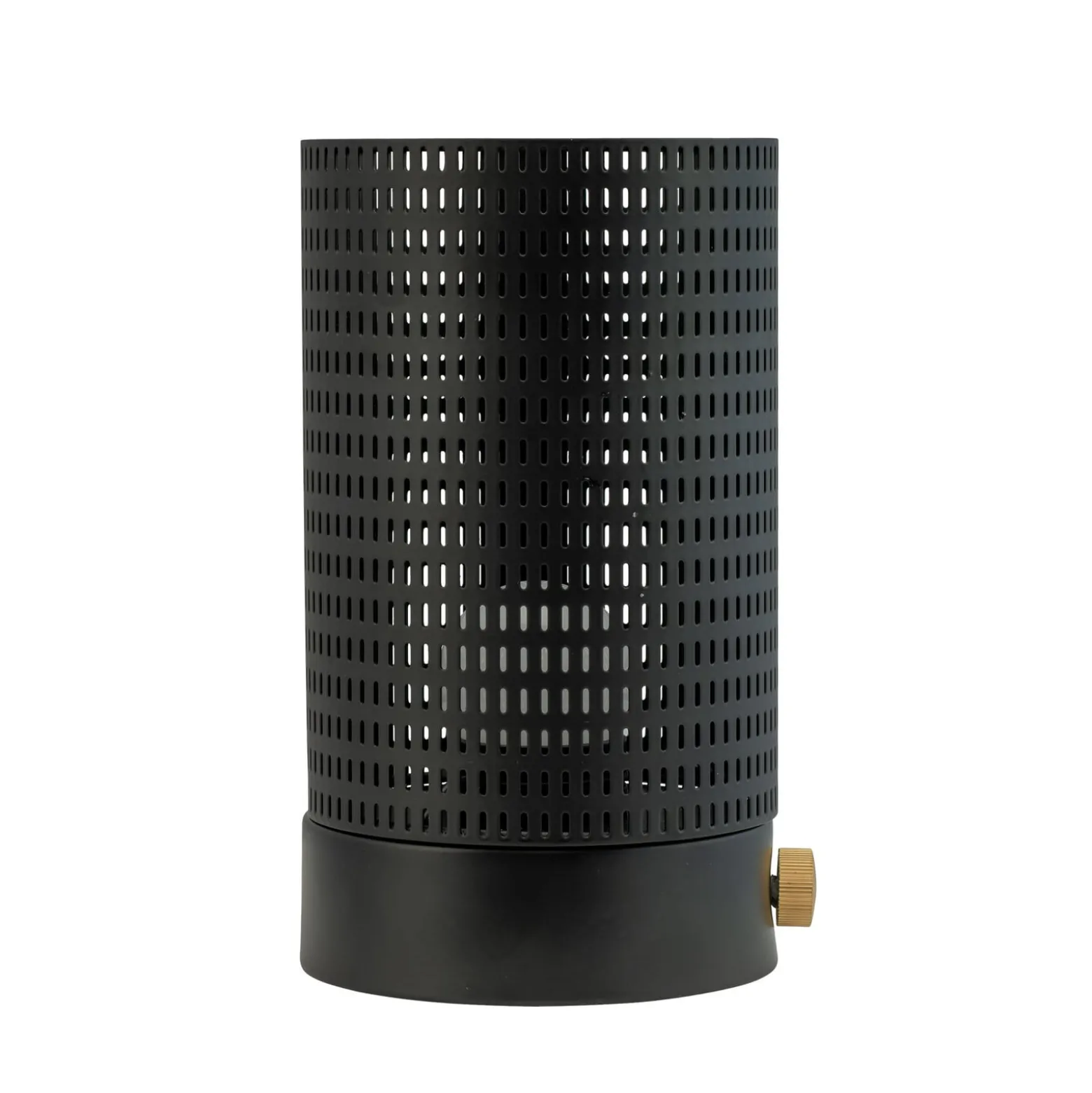 Dyberg Larsen LED-akkukäyttöinen pöytälamppu Mesh, musta, korkeus 20 cm