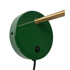 Dyberg Larsen Ocean-seinälamppu, tummanvihreä, ulkonema 30 cm