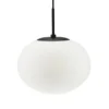 Dyberg Larsen Princess riippuvalaisin, opaali/musta, Ø 28 cm