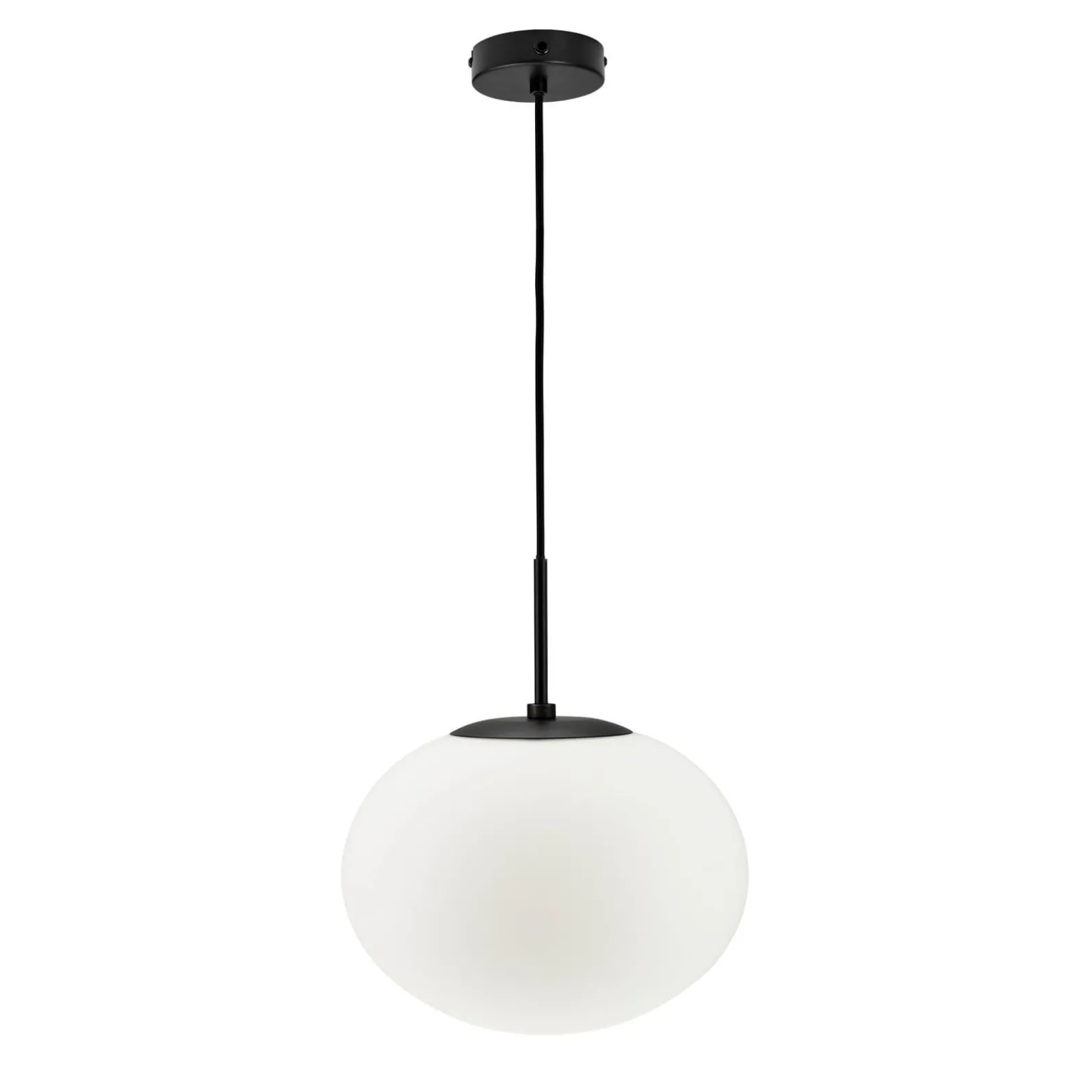 Dyberg Larsen Princess riippuvalaisin, opaali/musta, Ø 28 cm