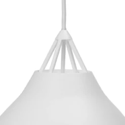 Dyberg Larsen Pyra-riippuvalo, Ø 23 cm, valkoinen, metalli