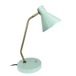 Dyberg Larsen pöytälamppu Sleep, mintunvihreä, korkeus 43,3 cm