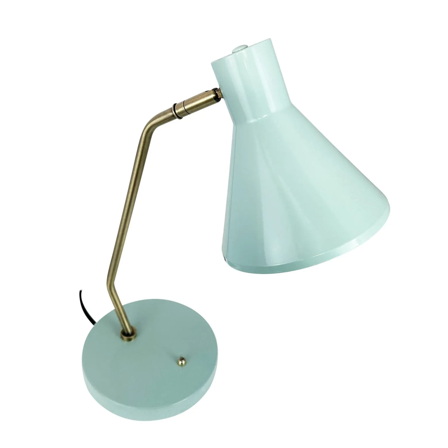 Dyberg Larsen pöytälamppu Sleep, mintunvihreä, korkeus 43,3 cm