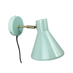 Dyberg Larsen seinävalaisin Sleep, mintunvihreä, Ø 15 cm, teräs