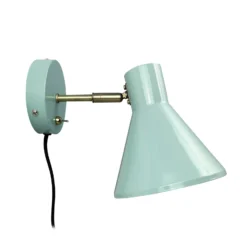 Dyberg Larsen seinävalaisin Sleep, mintunvihreä, Ø 15 cm, teräs