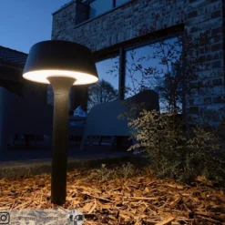 Dyberg Larsen Valencia aurinko polku valaisin, musta