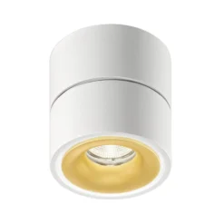 Egger DLS LED-kattospotti Clippo S, valko-kultainen