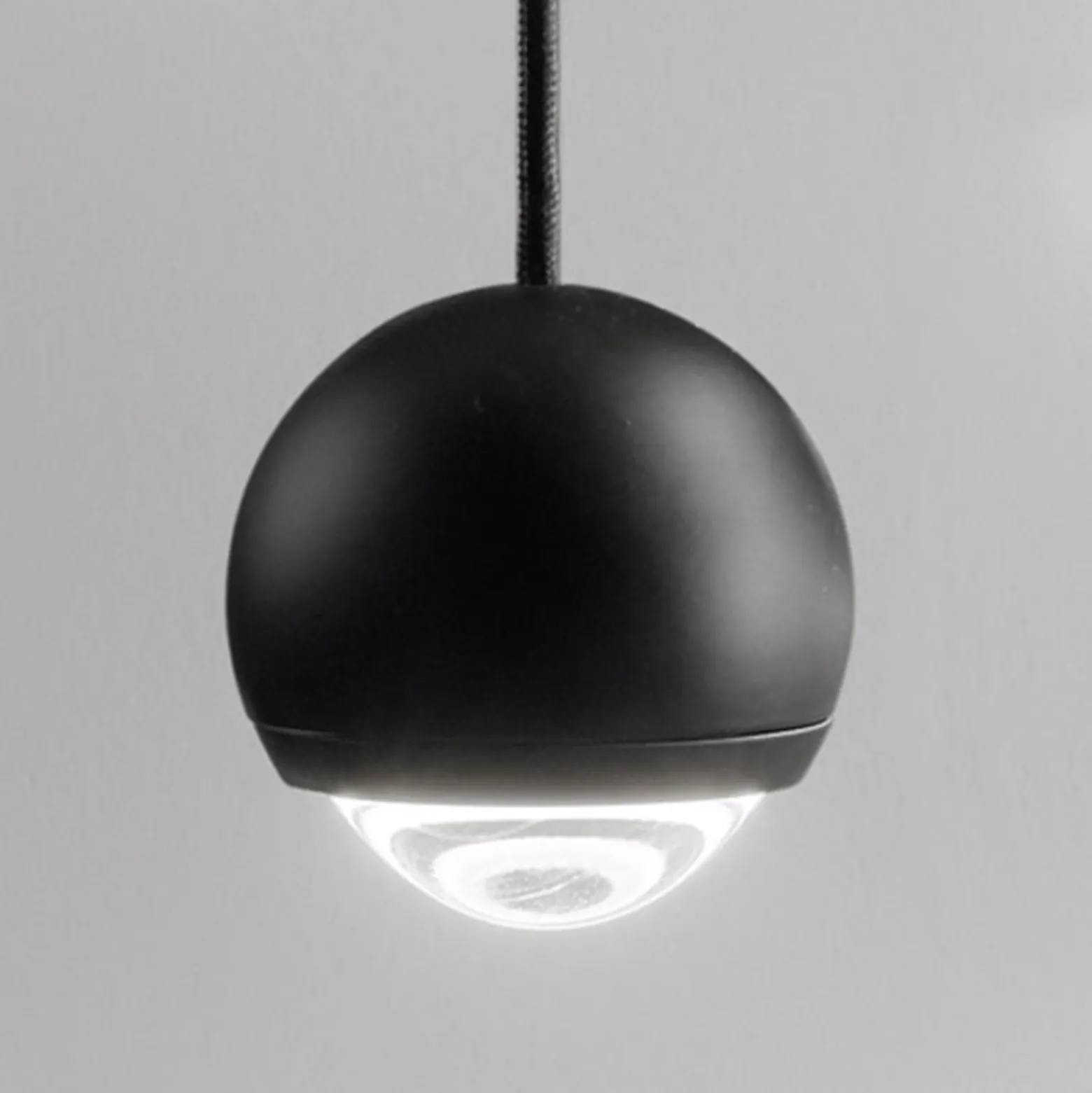 Egger DLS LED-riippuvalaisin Cleo, musta