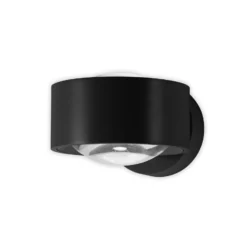 Egger LED-seinävalaisin Clippo Optic musta/musta DTW ylös/alas