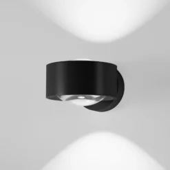 Egger LED-seinävalaisin Clippo Optic musta/musta DTW ylös/alas