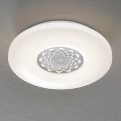 EGLO connect Capasso-C -LED-kattovalaisin kuvioitu