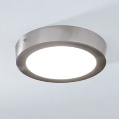 EGLO connect Fueva-C -katto pyöreä 22,5cm nikkeli