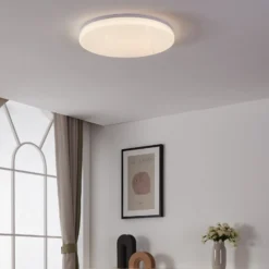 EGLO connect kattovalaisin Totari-Z, Ø56cm, 32W, kristalliefekti