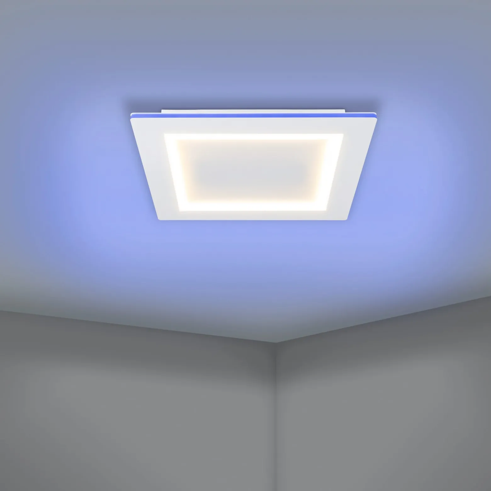 EGLO connect LED-kattovalaisin Padrogiano-Z 1-valo, 45 x 45 cm