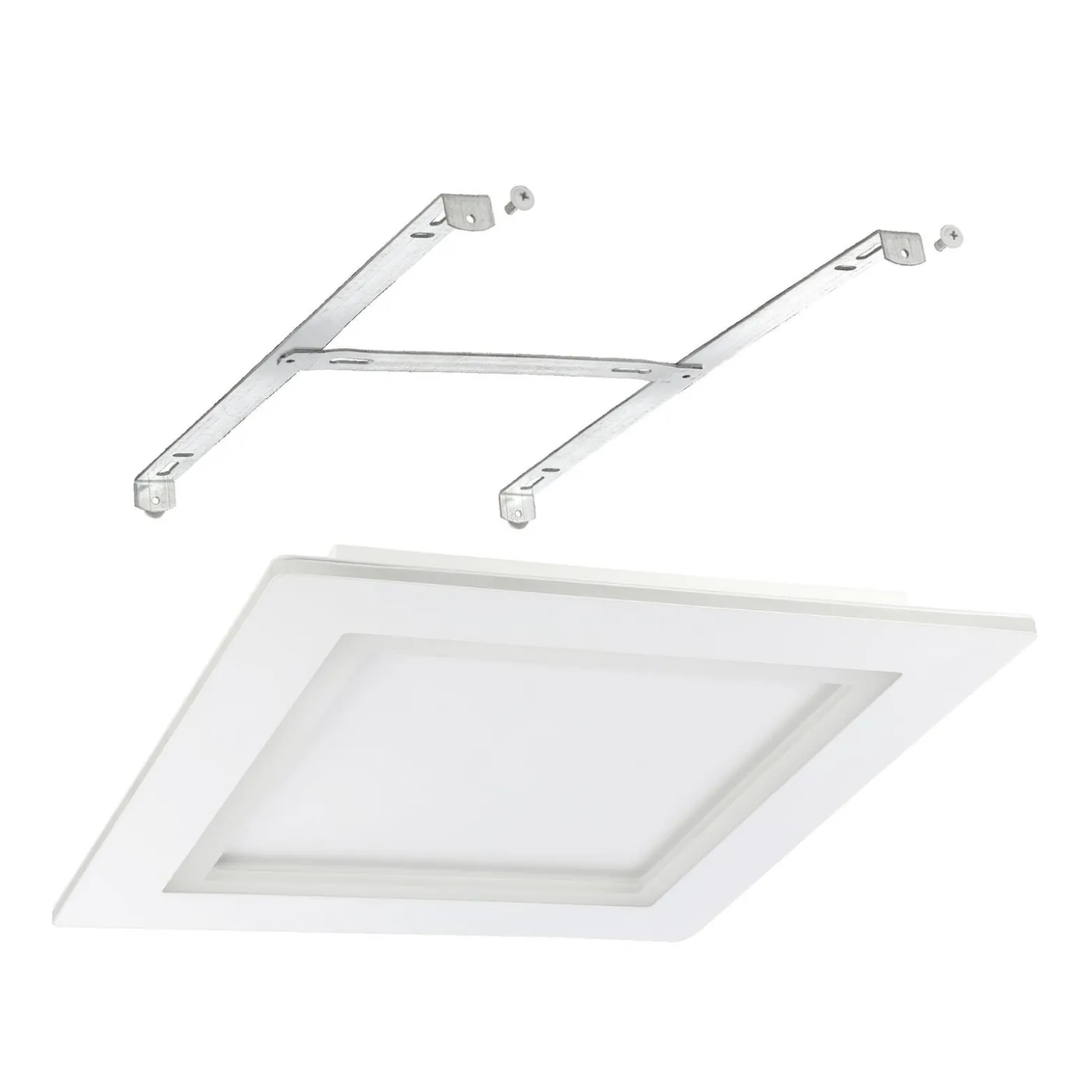 EGLO connect LED-kattovalaisin Padrogiano-Z 1-valo, 45 x 45 cm