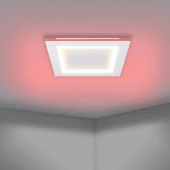EGLO connect LED-kattovalaisin Padrogiano-Z 1-valo, 45 x 45 cm