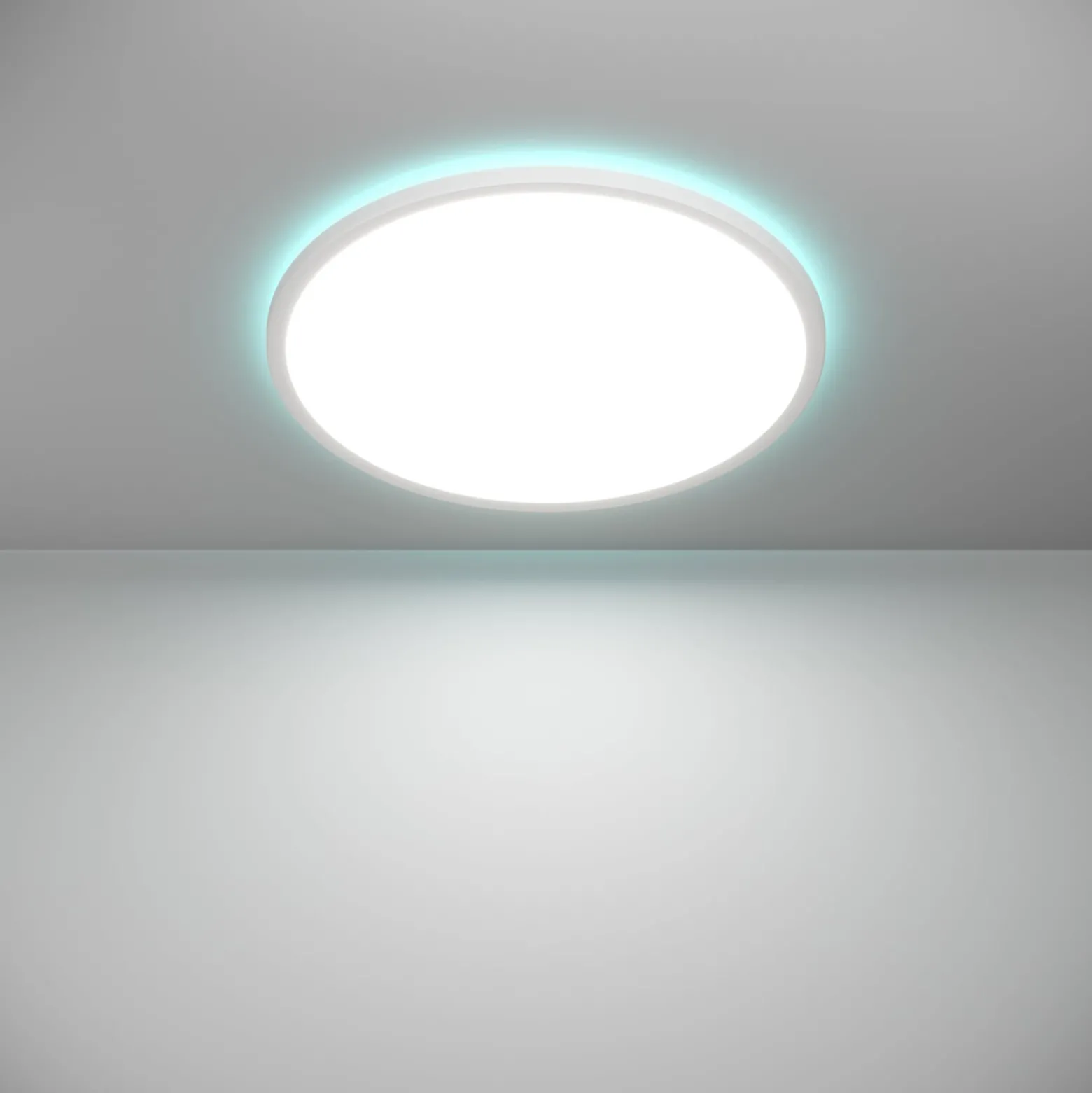 EGLO connect LED-kattovalaisin Rovito-Z, valkoinen, Ø 50 cm
