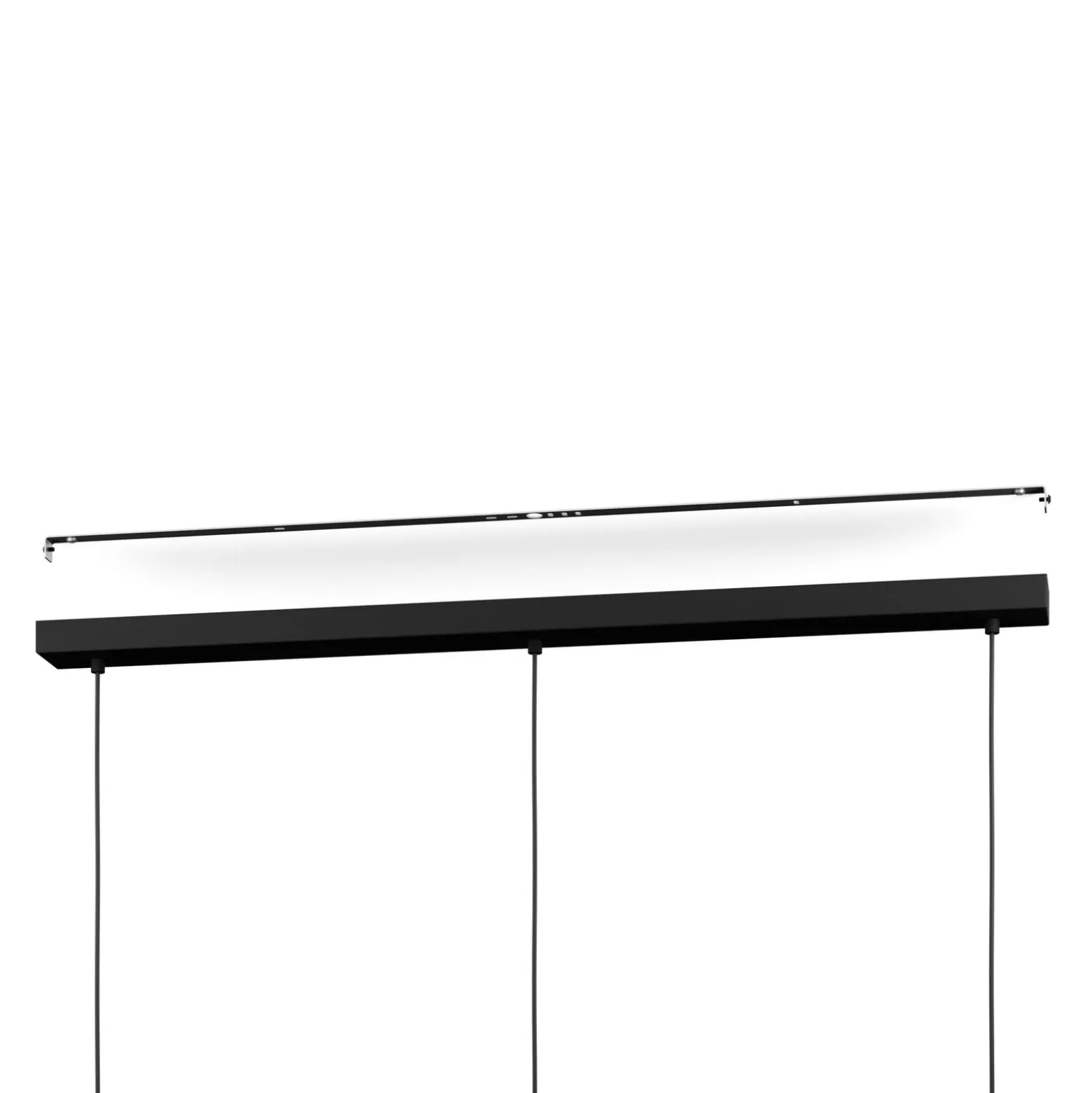 EGLO connect LED-riippuvalaisin Balamorta-Z, 3-valoinen, musta