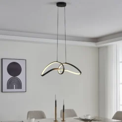 EGLO connect LED-riippuvalaisin Calarossa-Z, musta, alumiini