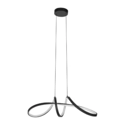 EGLO connect LED-riippuvalaisin Calarossa-Z, musta, alumiini