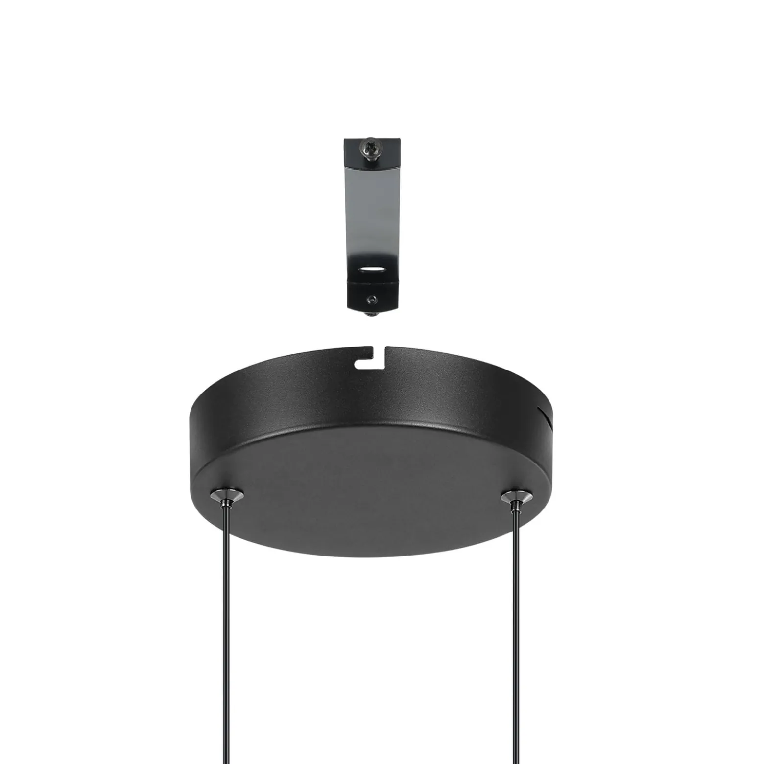 EGLO connect LED-riippuvalaisin Calarossa-Z, musta, alumiini